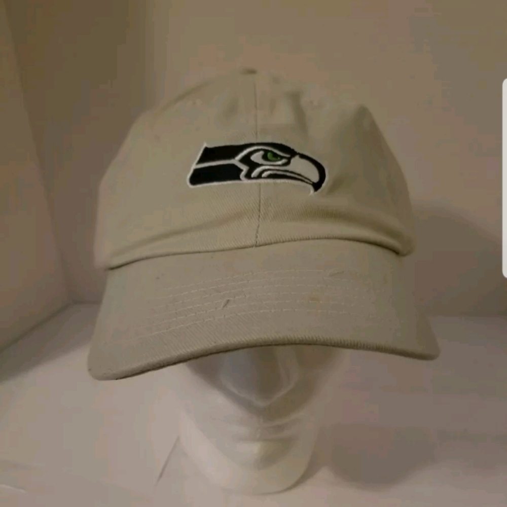 NFL Khaki Tan Color SEATTLE SEAHAWKS Hat